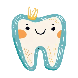 immagine di un dente sorridente